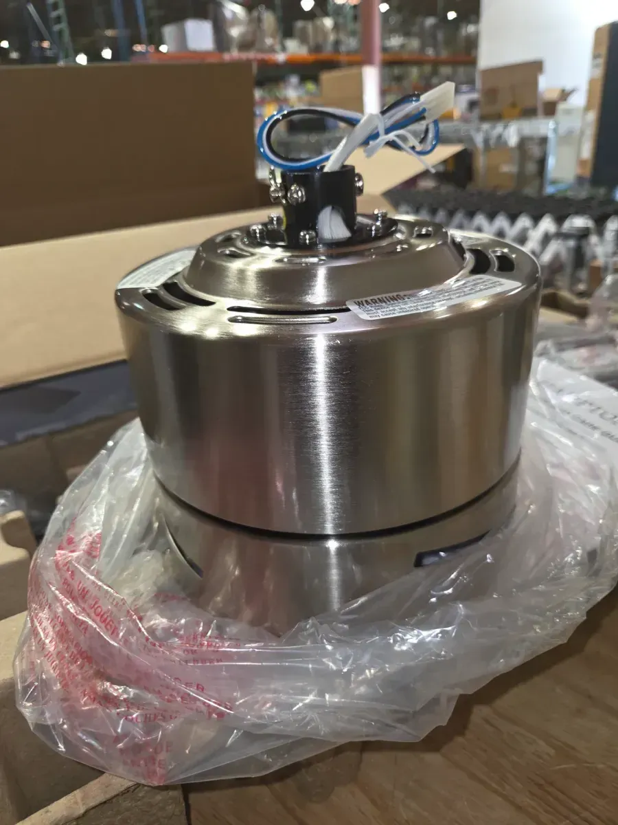 Madison 52 in. Indoor Brushed Nickel Ceiling Fan with Adjustable White Integrated LED with Remote Included - image 4