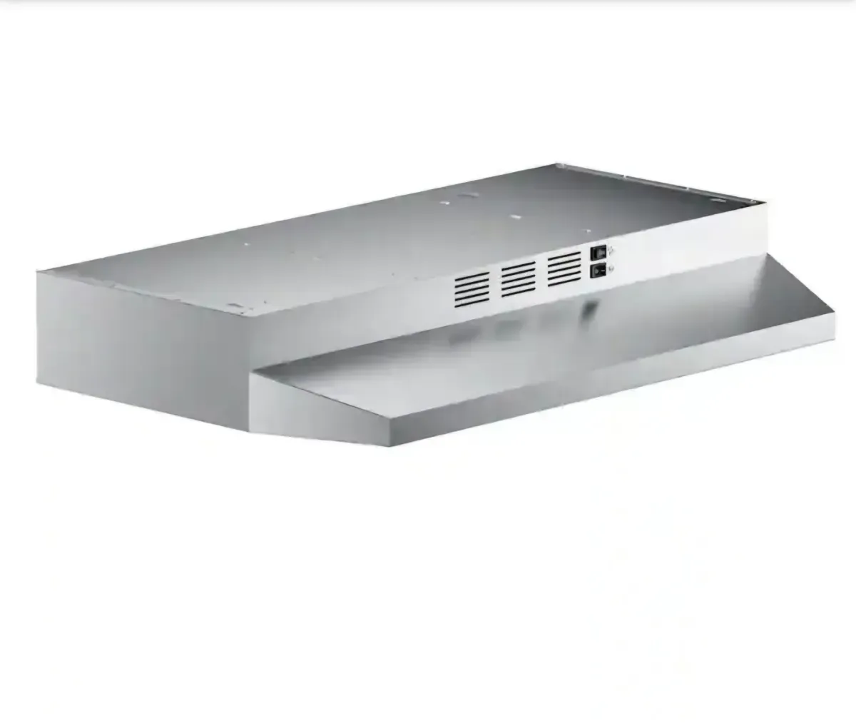 30 in. 300 CFM Ductless Convertible Under Cabinet Range Hood in Stainless Steel with LED Light,Filter and 2-Way Venting - image 4