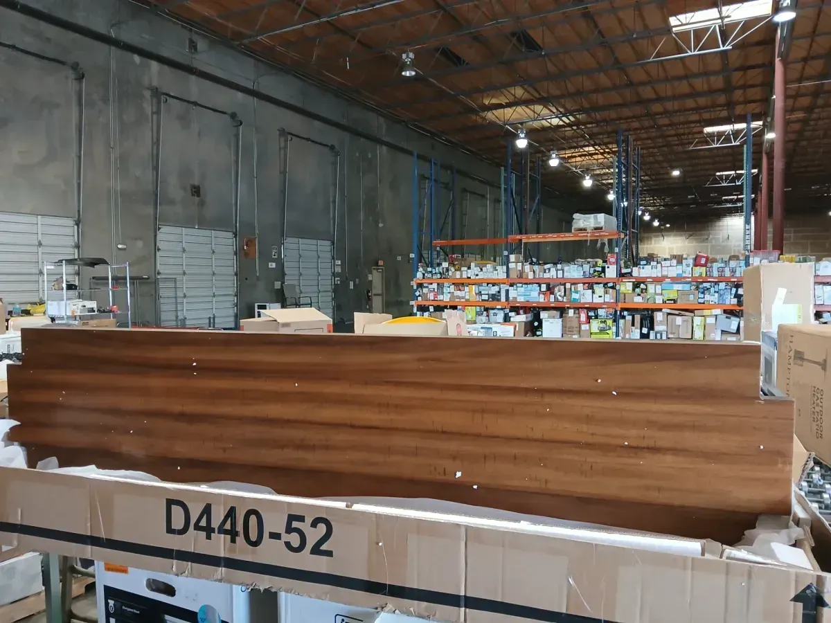 Signature Design by Ashley Trinell Rustic Queen Panel Headboard - image 3