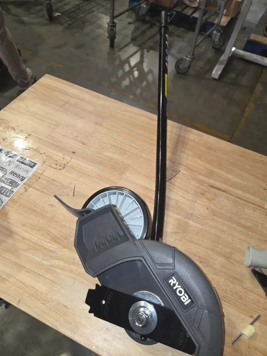 Ryobi Expand-It 8 in. Universal Straight Shaft Edger Attachment - image 1