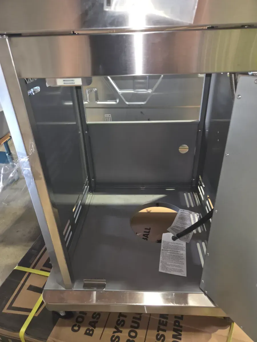 2 Burner Stainless Steel Propane Gas Grill with Folding Side Shelves - image 6