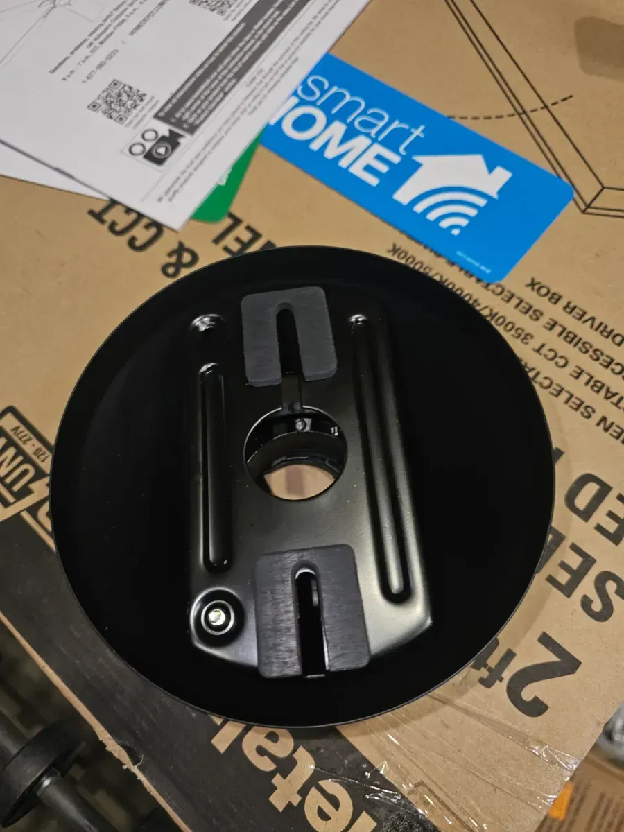 Hampton Bay Zandra II 52 in. Integrated LED CCT Matte Black Smart Ceiling Fan - image 10