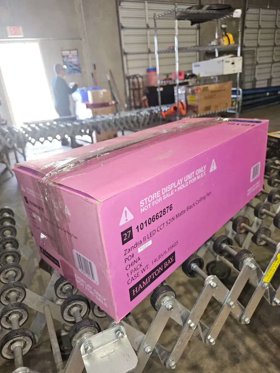 Hampton Bay Zandra II 52 in. Integrated LED CCT Matte Black Smart Ceiling Fan - image 12