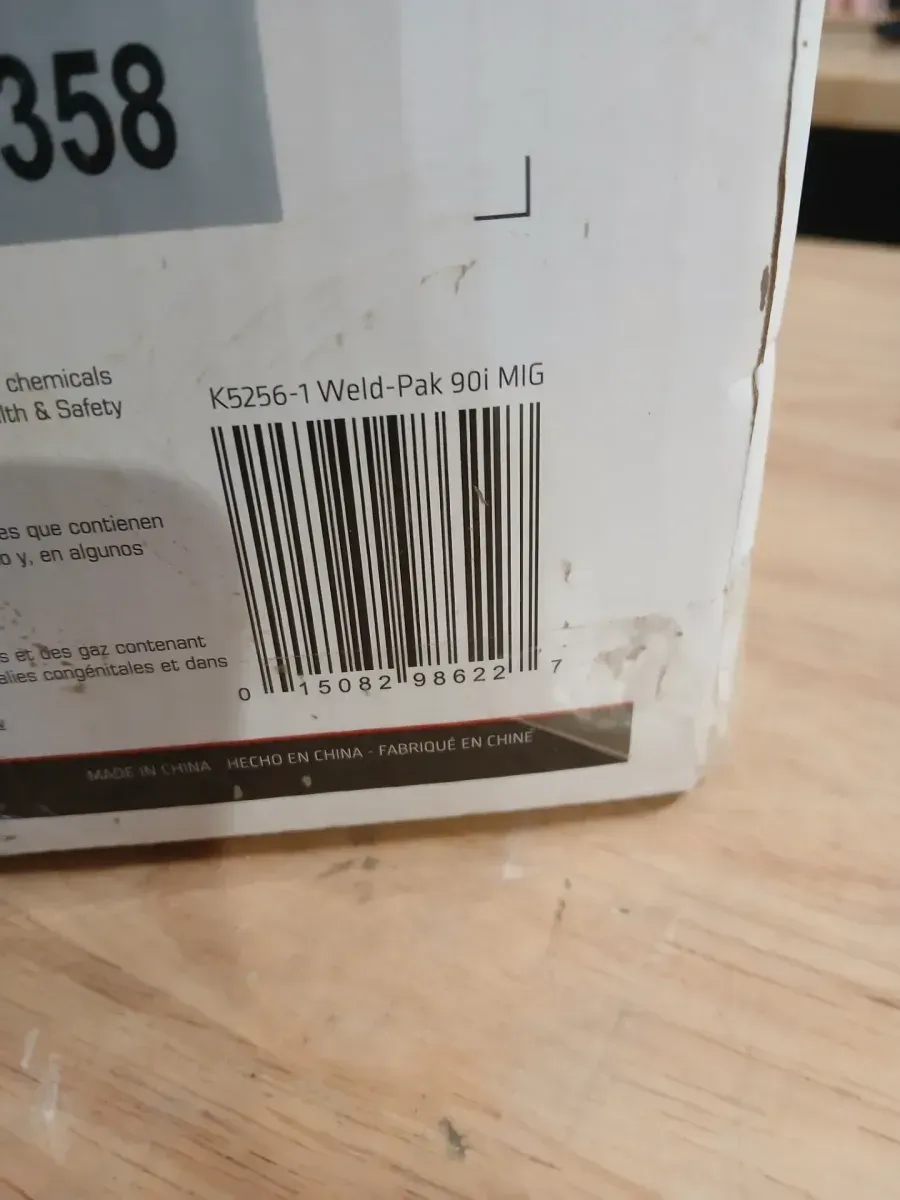 WELD-PAK 90i MIG and Flux-Cored Wire Feeder Welder with Gas Regulator - image 3