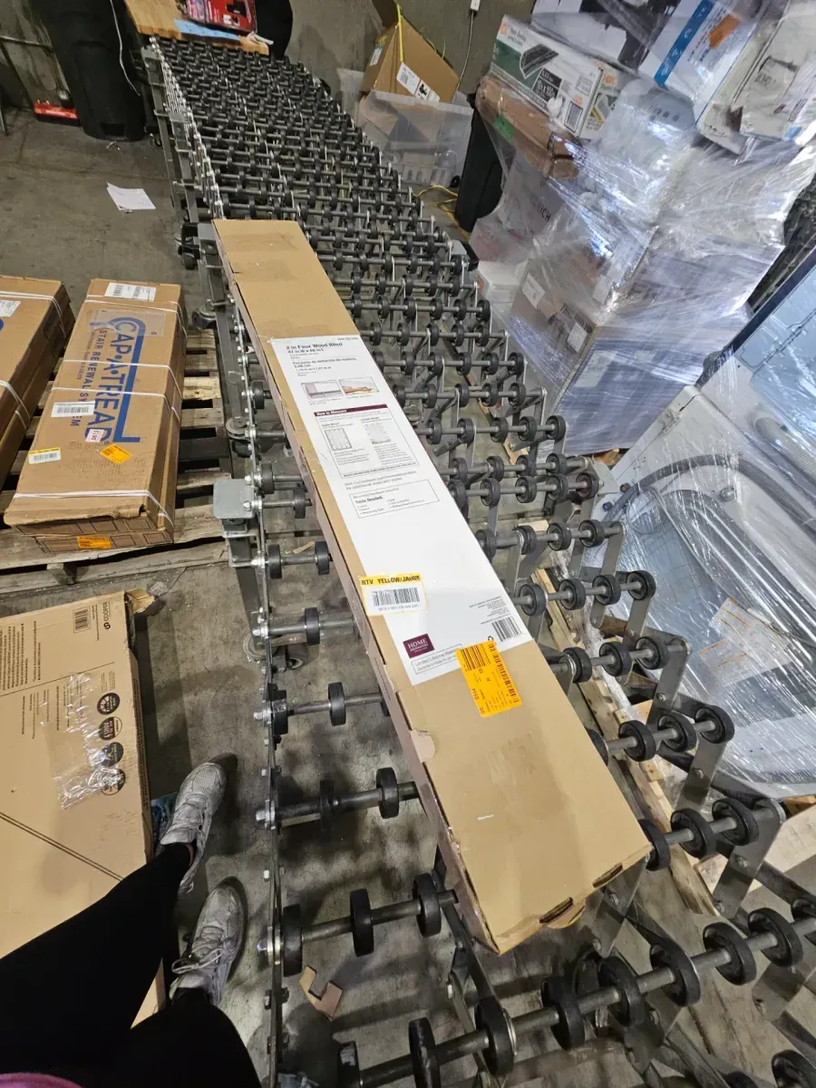 White Cordless Faux Wood Blinds for Windows with 2 in. Slats - 47 in. W x 48 in. L (Actual Size 46.5 in. W x 48 in. L) - image 3