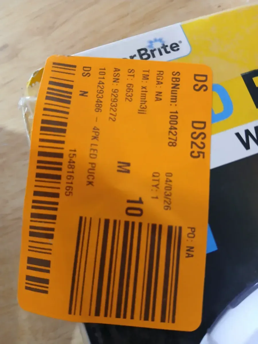 Battery Operated 4-Light Soft White Integrated LED Puck Light 4-Pack with Remote and Charging Dock - image 2