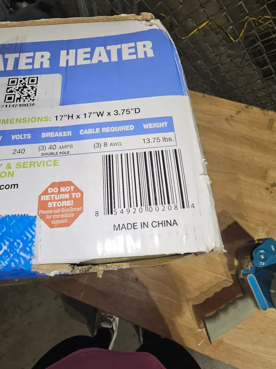 24 kW 4.68 GPM 240-Volt Electric Tankless Water Heater - image 4