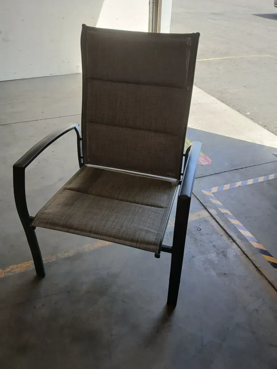 Padded Sling Outdoor Patio Dining Chair - image 2