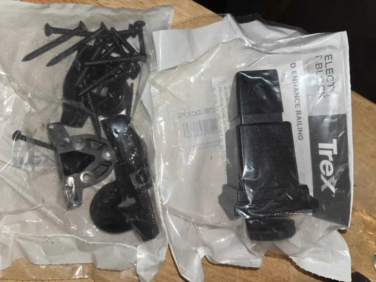 Enhance 6 ft. x 36 in. Charcoal Black Composite Rail with Black Round Aluminum Baluster Kit-Horizontal - image 3