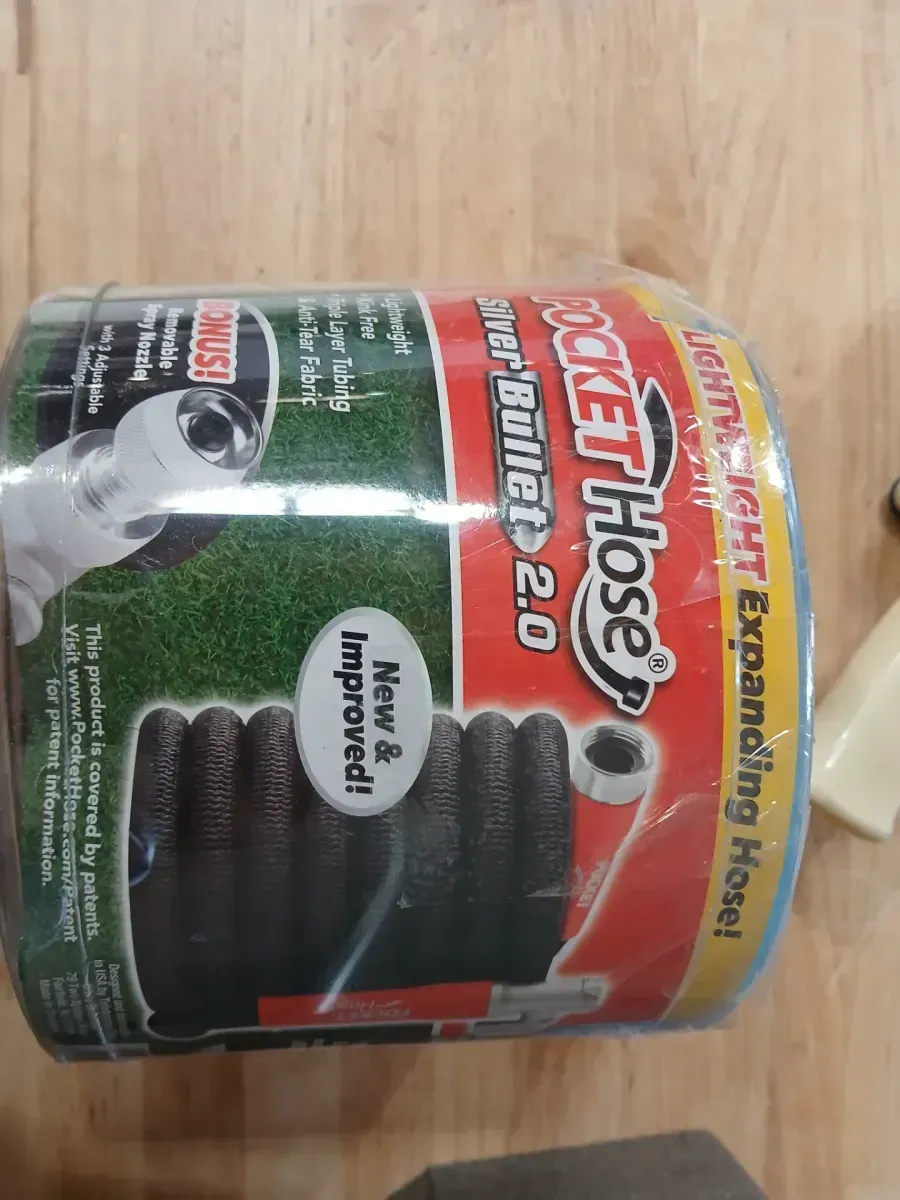 3/4 in. x 50 ft. Expandable Garden Hose with Turbo Shot Nozzle - image 3