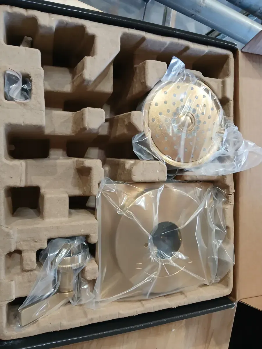 ***It is incomplete.***Castia By Studio McGee Rite-Temp 1-Handle Shower Trim Kit 1.75 GPM in Vibrant Brushed Moderne Brass - image 3