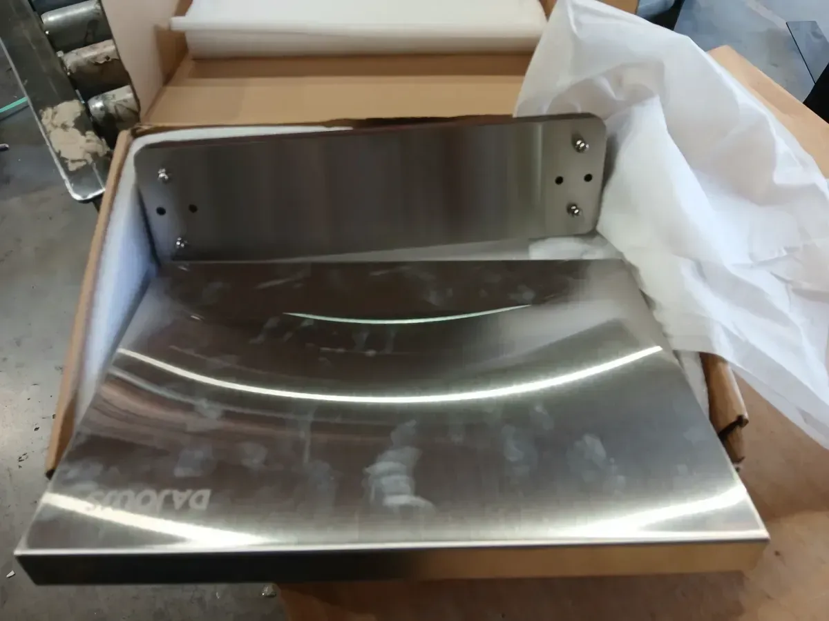 16-Knife Stainless Steel Magnetic Knife Block with Wood Base, Strong Double Sided Magnet Knife Storage Strip - image 2