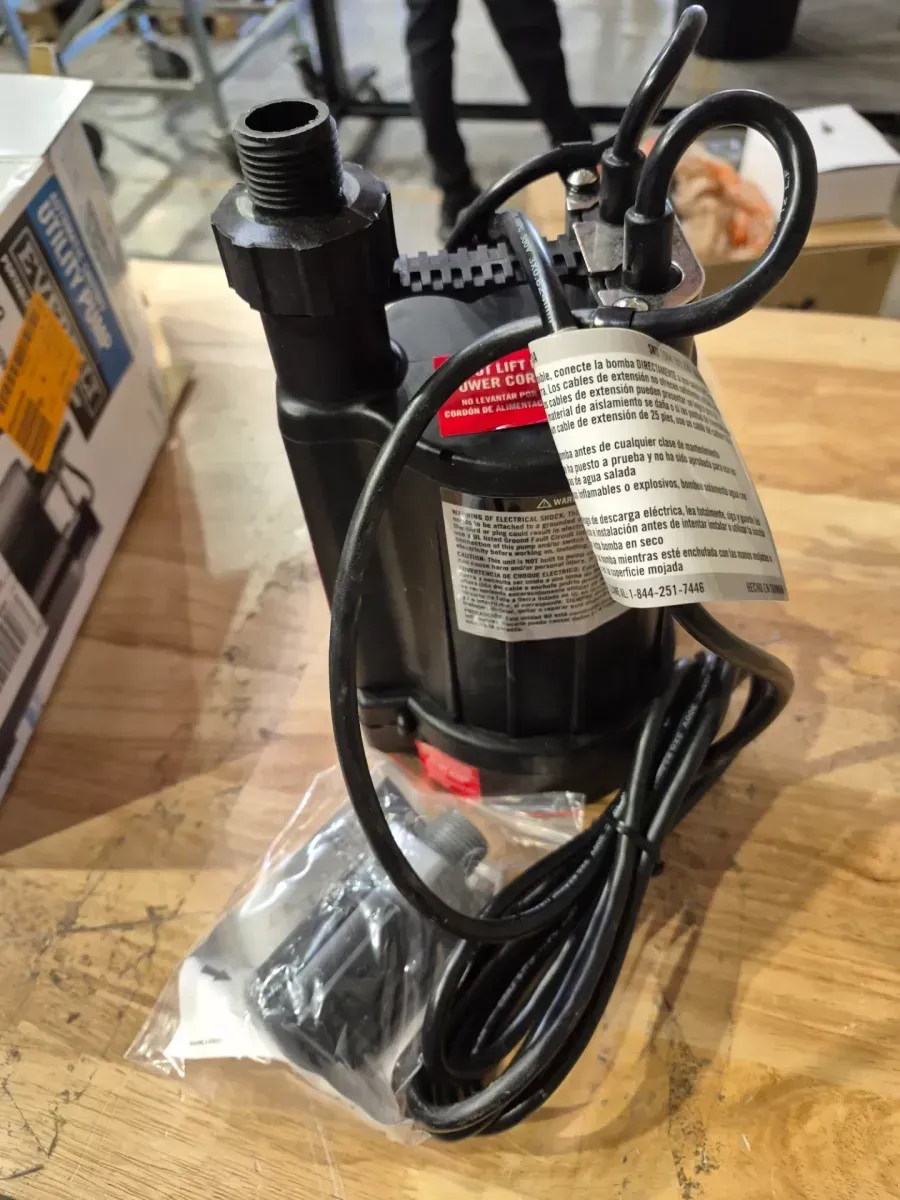 Everbilt 1/3 HP Automatic Utility Pump - image 5