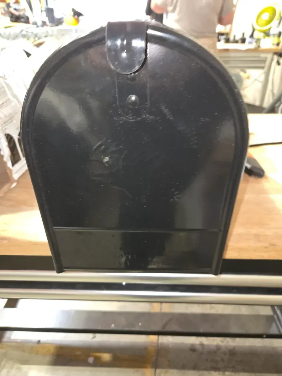 Architectural Mailboxes Elite Black, Large, Steel, Post Mount Mailbox - image 3