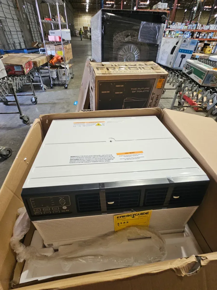 Uni-Fit 14,000 BTU (DOE) 230-Volt Wall Air Conditioner Heats and Cools 700 Sq. Ft. with Remote and Wi-Fi Enabled - image 2