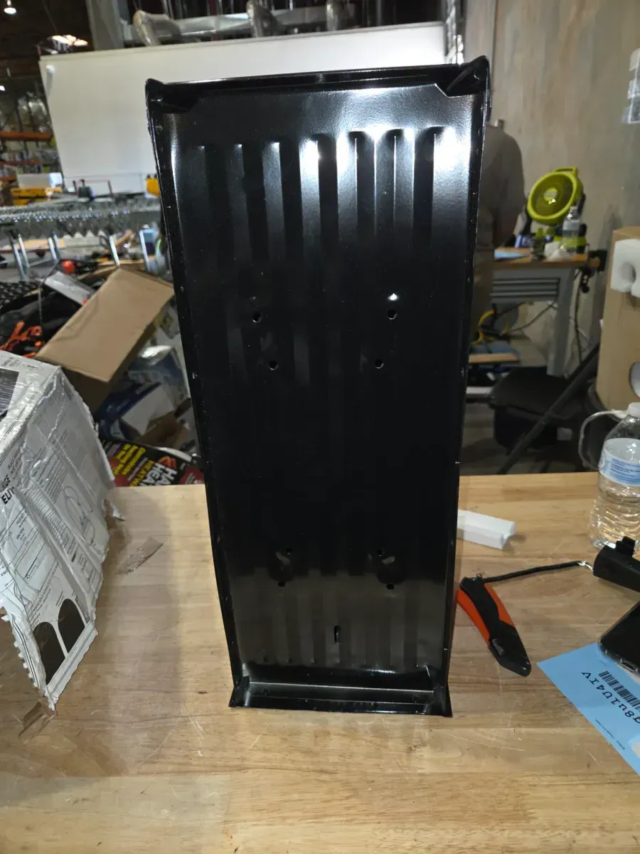 Architectural Mailboxes Elite Black, Large, Steel, Post Mount Mailbox - image 4