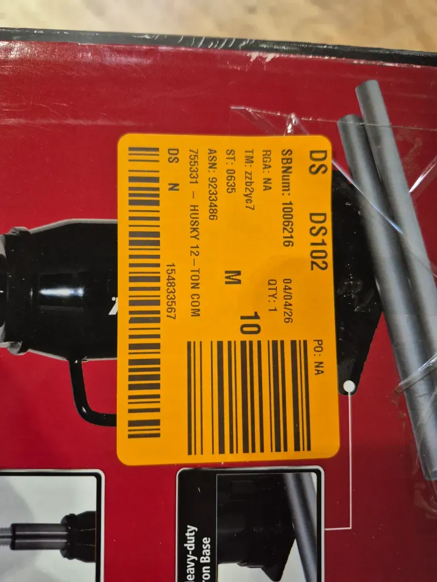 12-Ton Hydraulic Bottle Car Jack - image 2