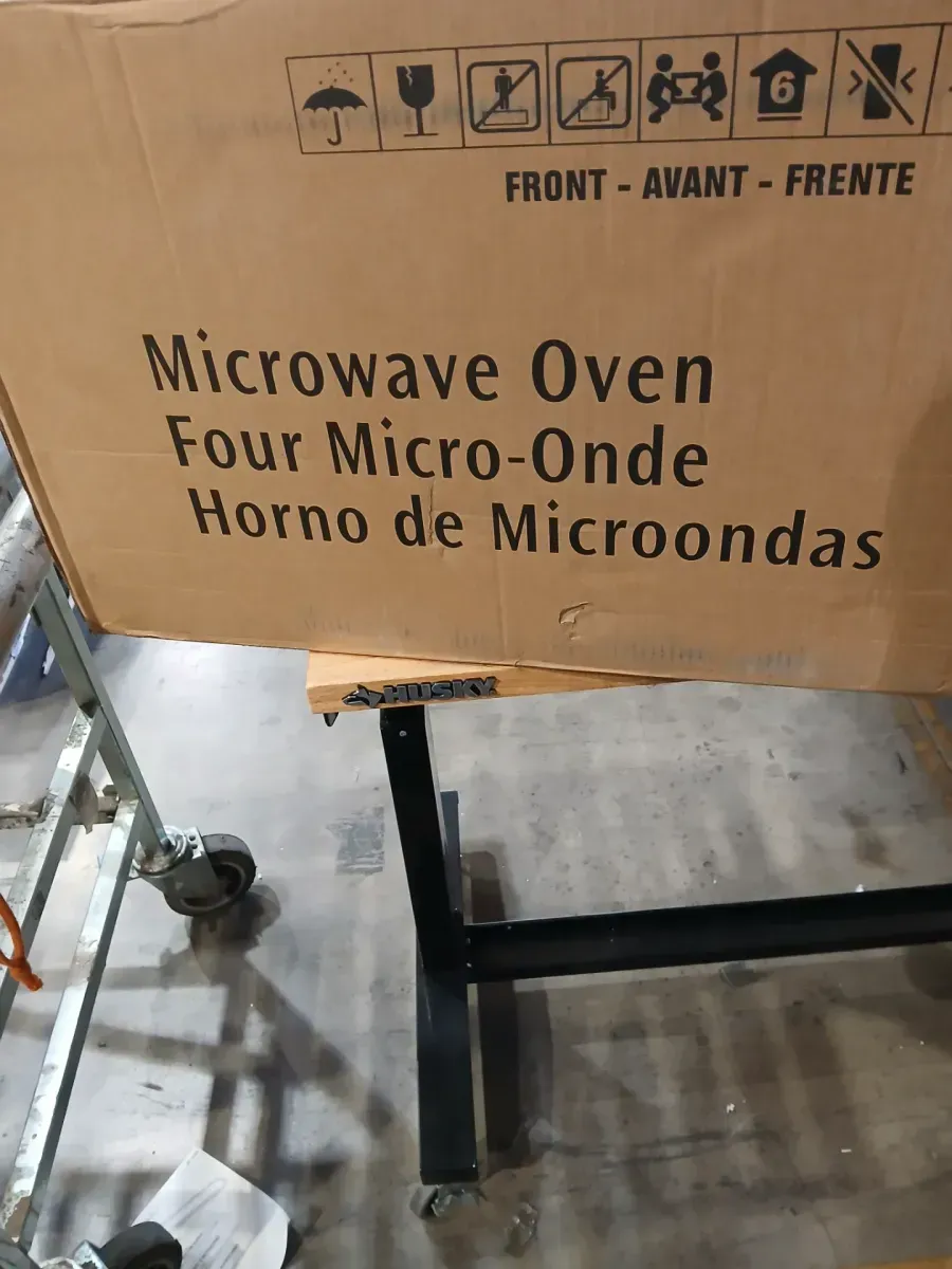 24 in. 2.2 cu ft Electric Built-In Microwave in Stainless Steel with Sensor Cook - image 2