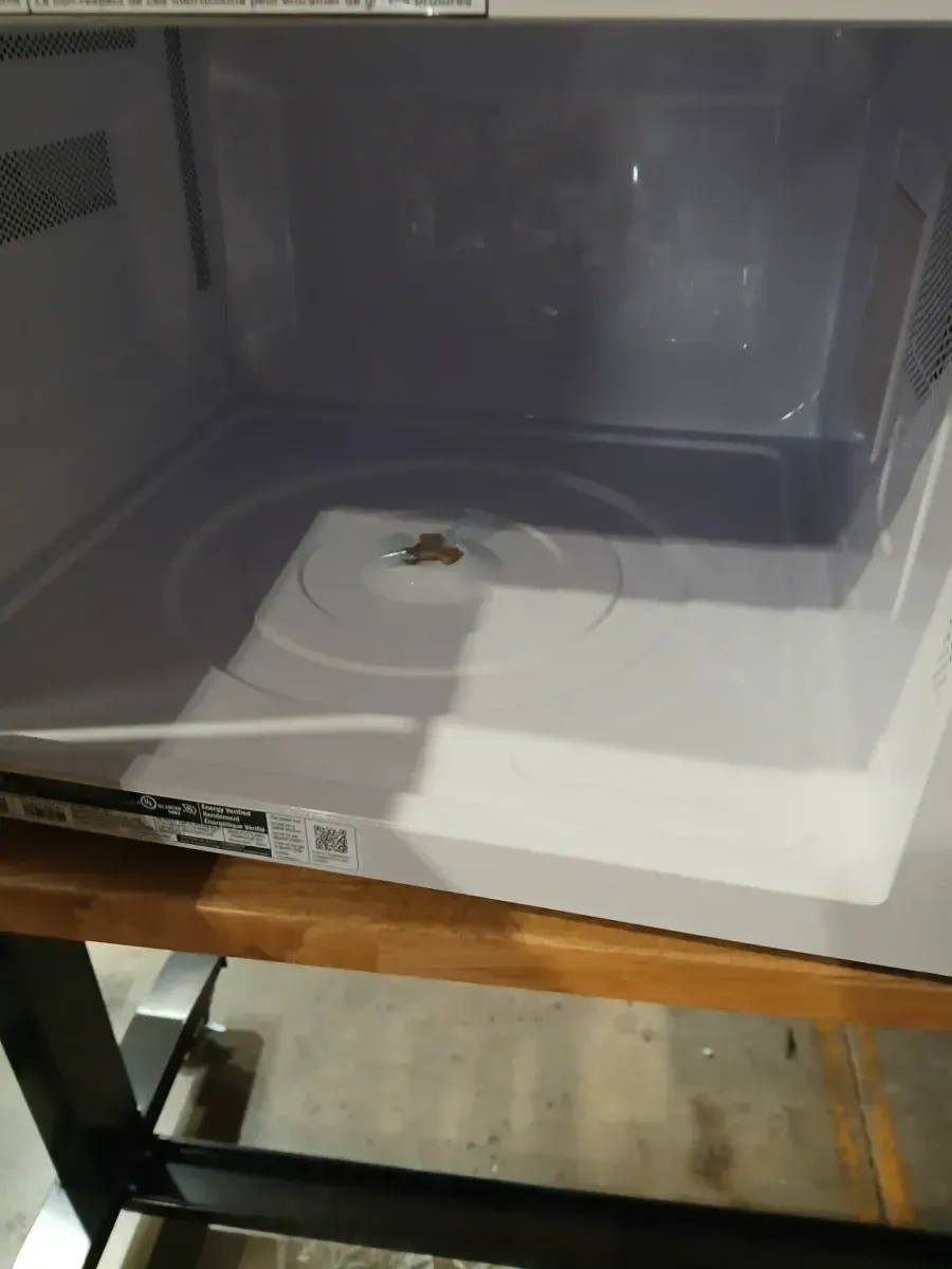 24 in. 2.2 cu ft Electric Built-In Microwave in Stainless Steel with Sensor Cook - image 5