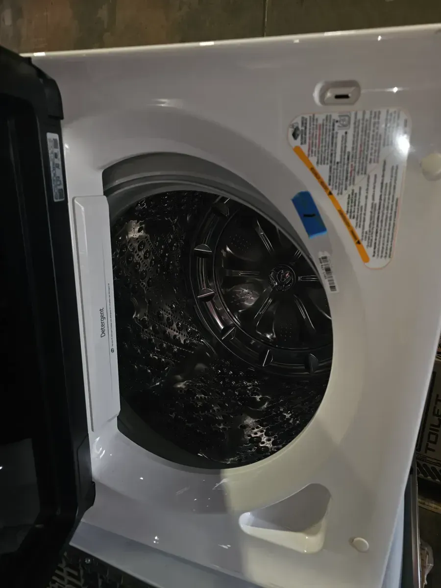 5.5 cu. ft. SMART Top Load Washer in Matte Black with Impeller, Easy Unload and TurboWash3D Technology - image 2