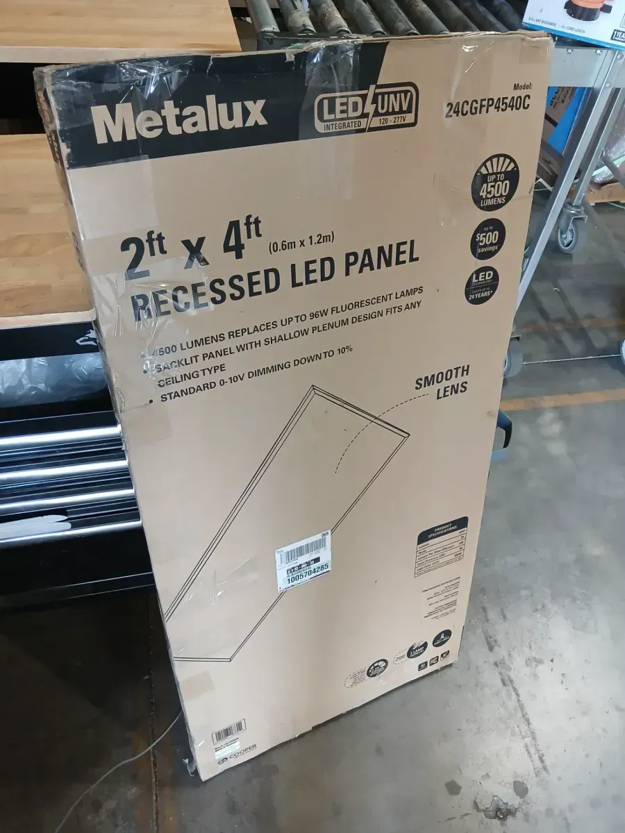 2 ft. x 4 ft. 4500 Lumens Integrated LED Flat Panel Light 4000K - image 4