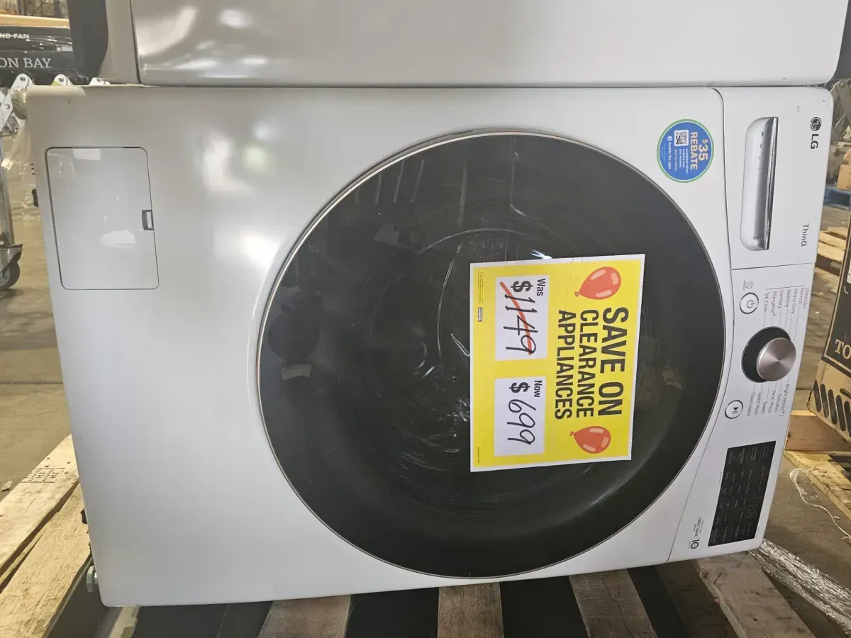 4.5 Cu. Ft. Stackable SMART Front Load Washer in White with Steam and TurboWash360 Technology - image 3