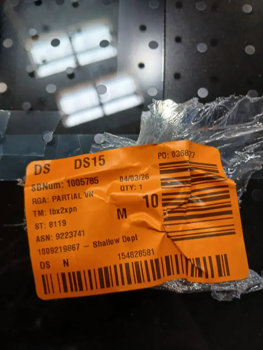 ***The glass in the middle is broken.***Shallow Depth 24 in. 33-Bottle Wine and 80-Can Beverage Cooler in Stainless Steel - image 2