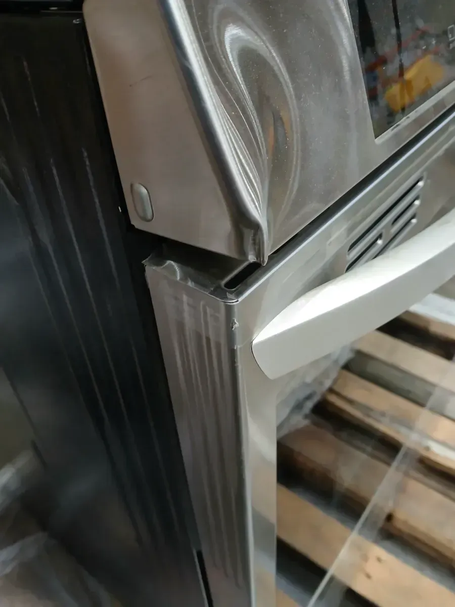 *** minor dents 30 in. 6.3 cu. ft. Smart 4-Element Induction Slide-In Range Stainless Steel with ProBake Convection, Air Fry - image 4