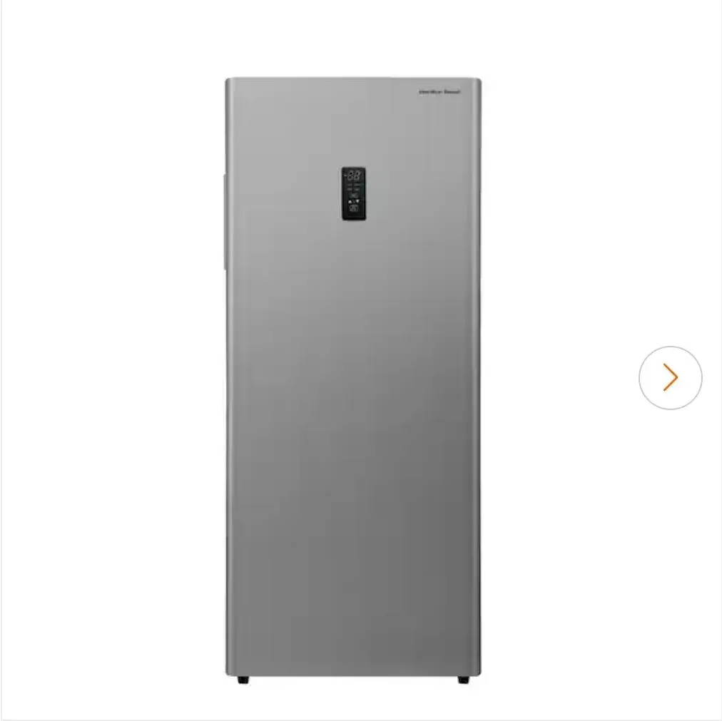 20.1 Cu. Ft. Upright Convertible Freezer/Fridge in Stainless Color with Digital Controls, Frost Free - image 1