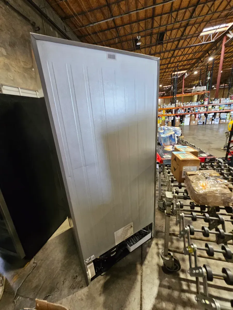 20.1 Cu. Ft. Upright Convertible Freezer/Fridge in Stainless Color with Digital Controls, Frost Free - image 4