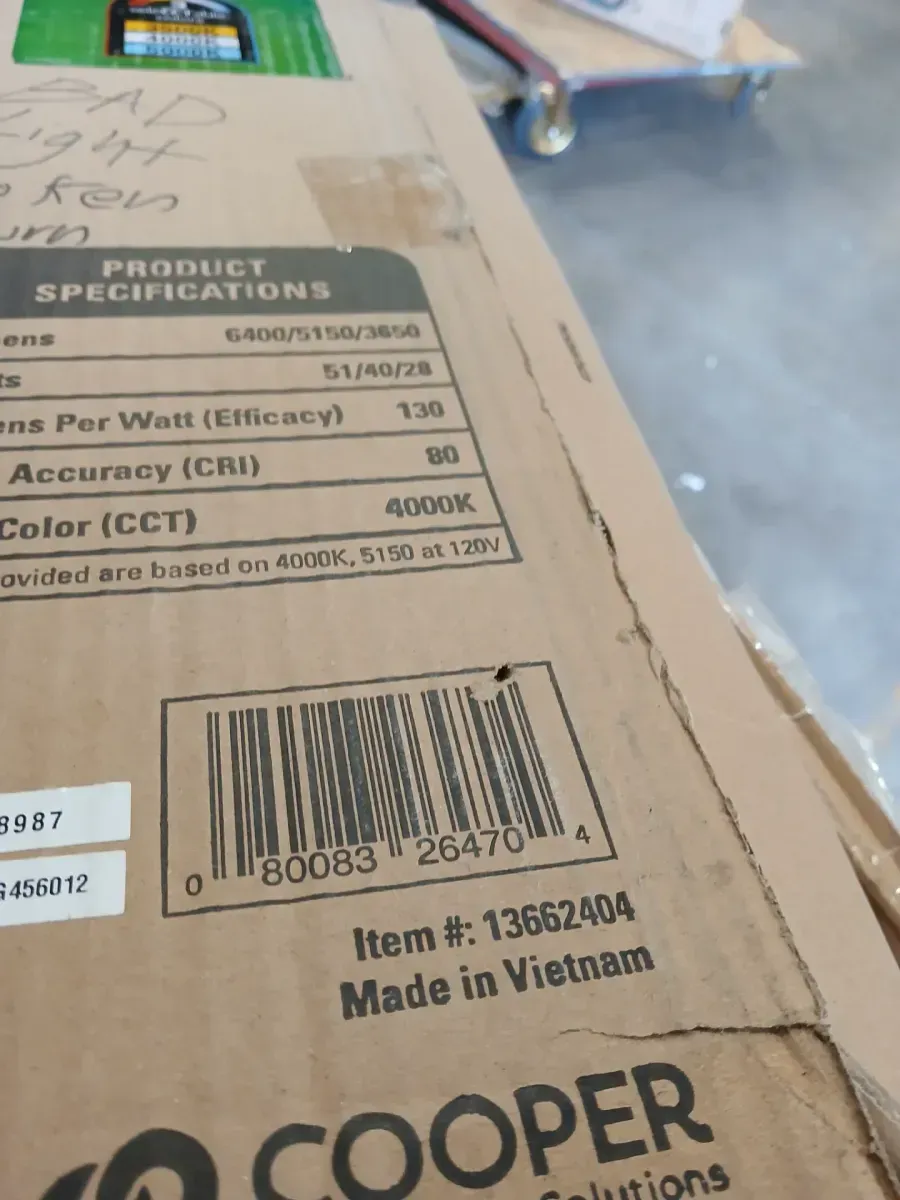 2 ft. x 4 ft. Selectable Lumens 6400/5150/3650, Integrated LED Panel Light, Selectable CCT 3500K/4000K/5000K - image 5