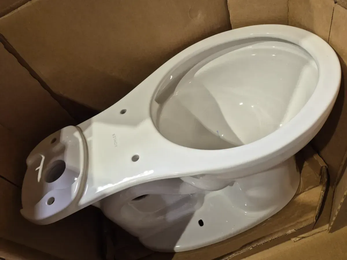 Purewash E580 Round Electric Bidet Seat and Cimarron 12 in. Toilet with Soft Close Seat Combo - image 4