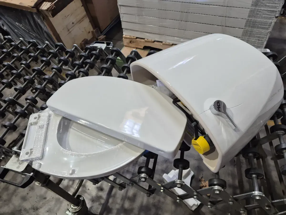 Purewash E580 Round Electric Bidet Seat and Cimarron 12 in. Toilet with Soft Close Seat Combo - image 5