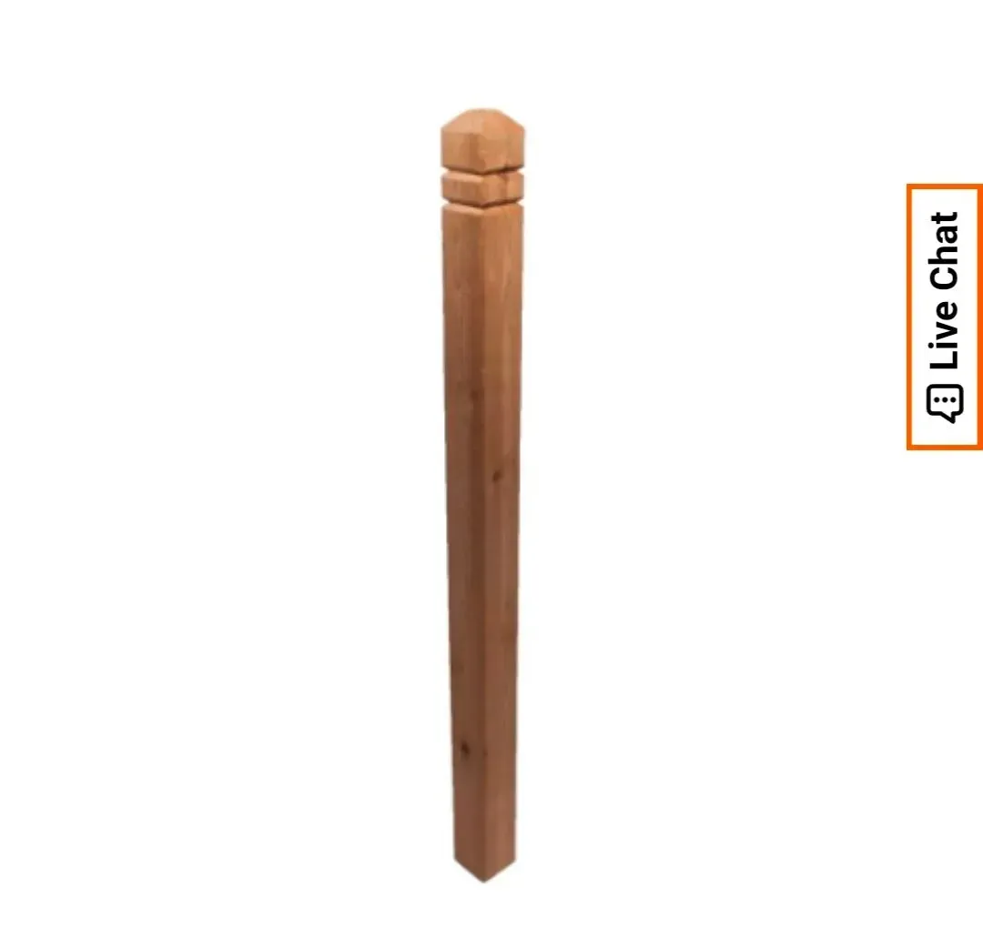 Bundle of 9 Wooden 4x4 Fence/Deck Posts - image 1