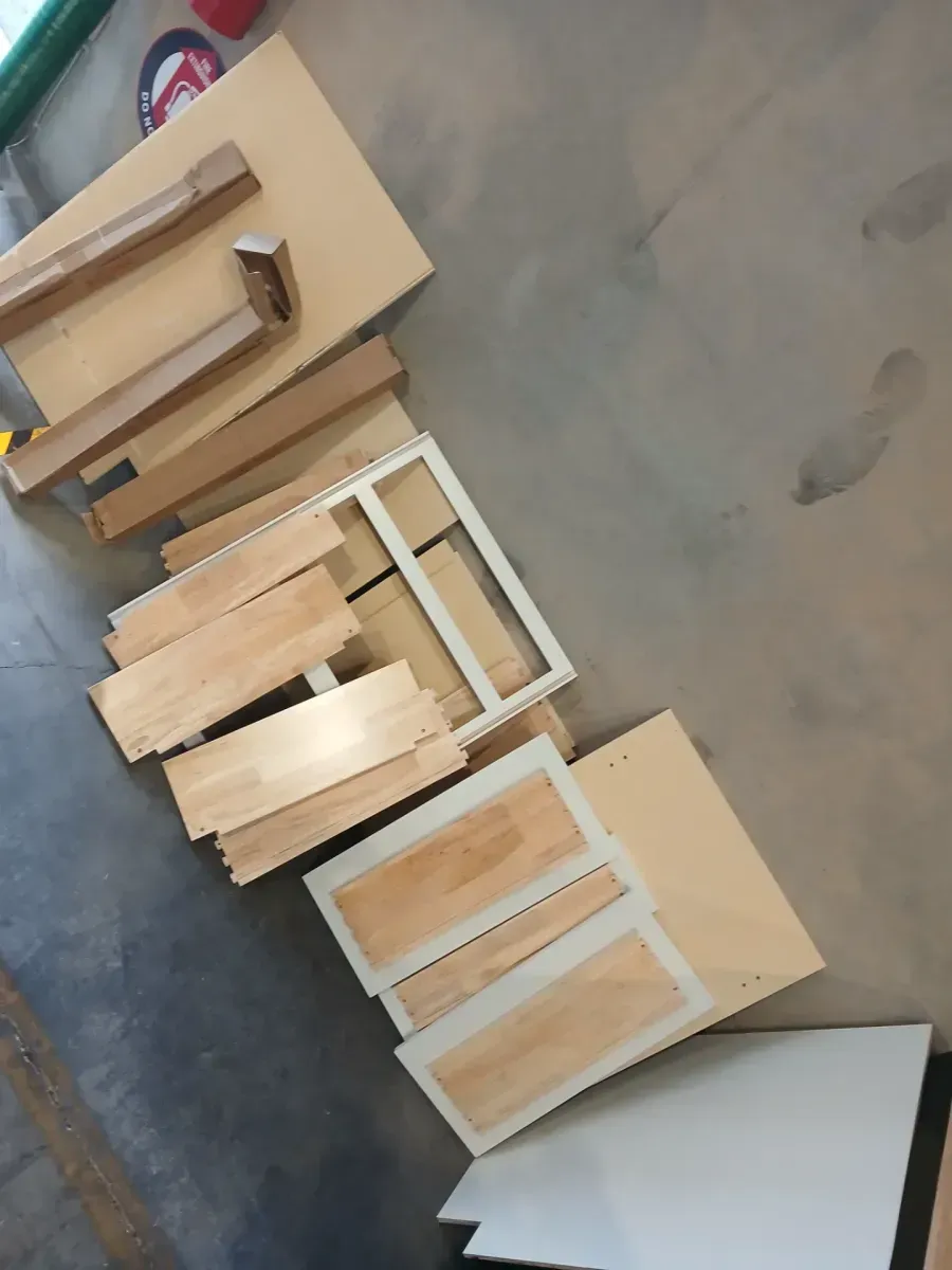 Avondale 24 in. W x 24 in. D x 34.5 in. H Ready to Assemble Plywood Shaker Drawer Base Kitchen Cabinet in Antique White - image 2