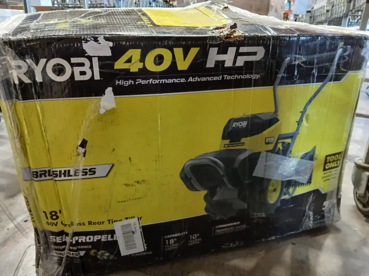 40V HP Brushless 18 in. Battery Powered Rear Tine Tiller (Tool Only) - image 3