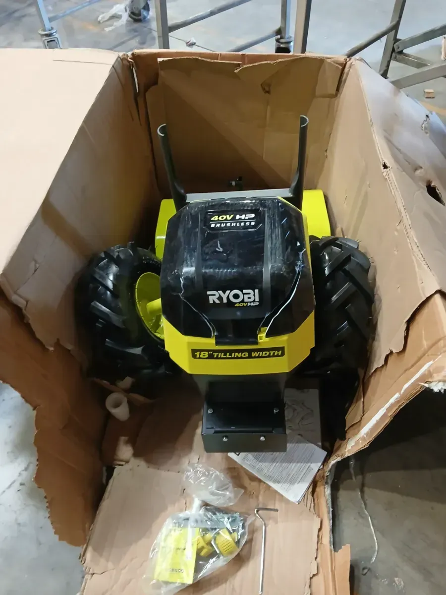 40V HP Brushless 18 in. Battery Powered Rear Tine Tiller (Tool Only) - image 4