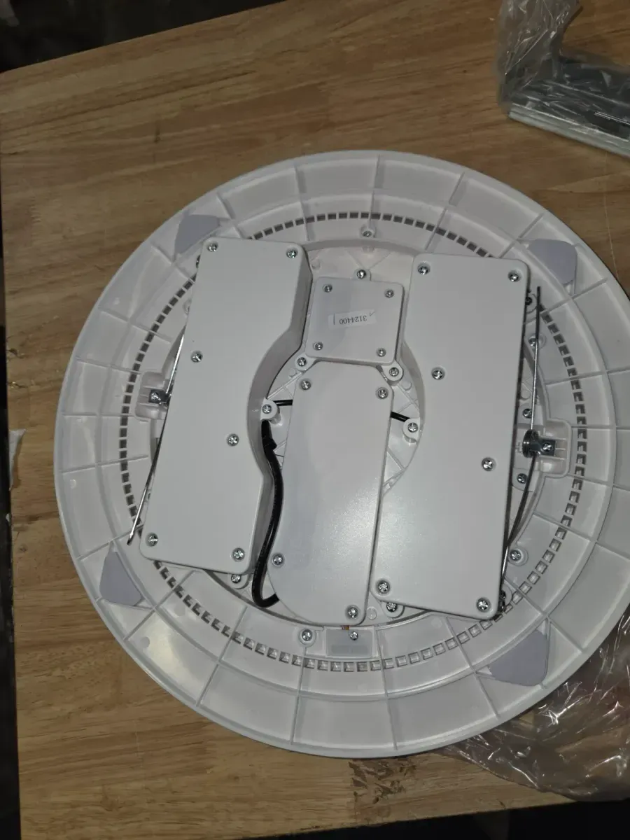 Decorative White 110 CFM Ceiling Mount Bathroom Exhaust Fan with Bluetooth, Humidity Sensor, and LED Light - image 3