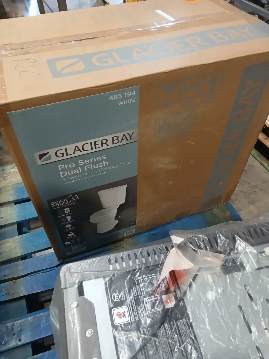 12 in. Rough In 2-Piece 1.1 GPF/1.6 GPF Dual Flush Elongated Toilet in White, Seat Included - image 2