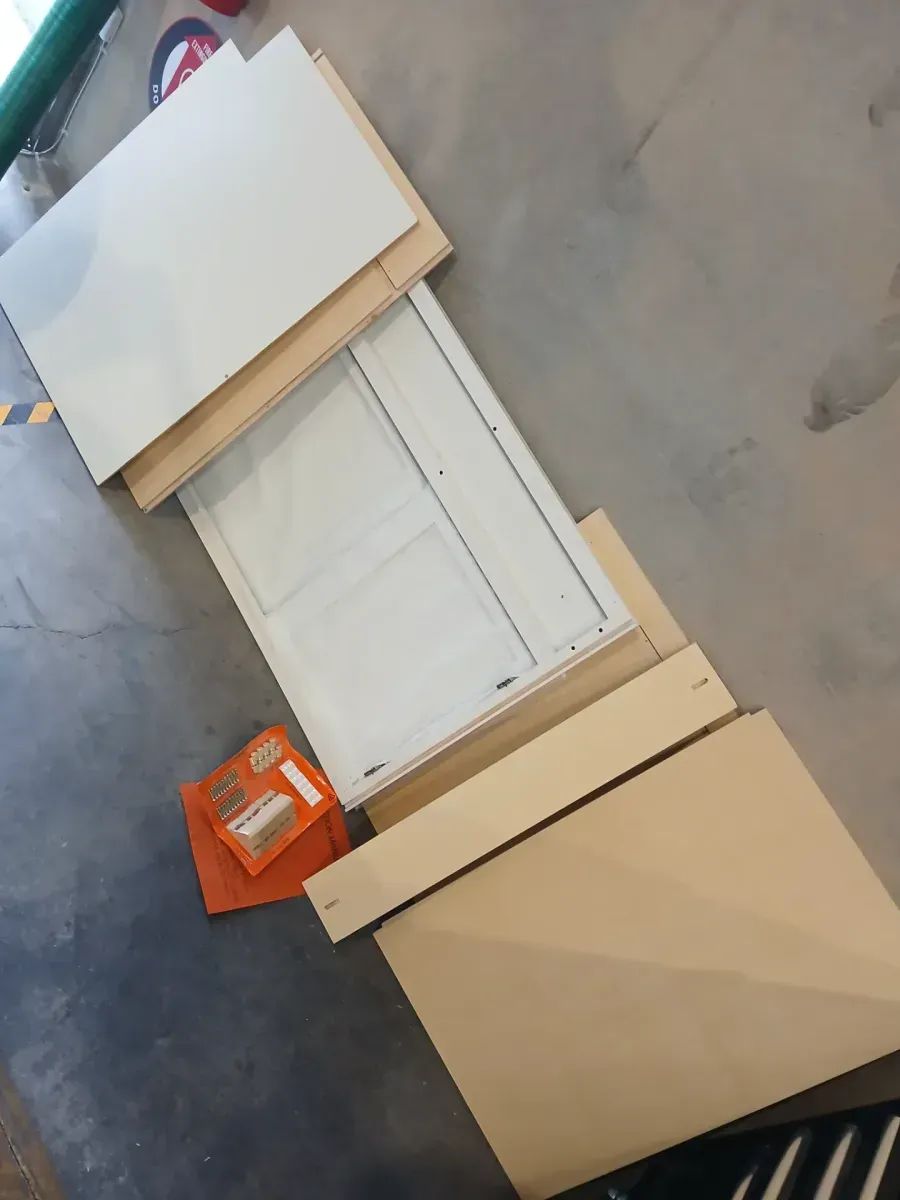 Avondale 36 in. W x 24 in. D x 34.5 in. H Ready to Assemble Plywood Shaker Sink Base Kitchen Cabinet in Antique White - image 4