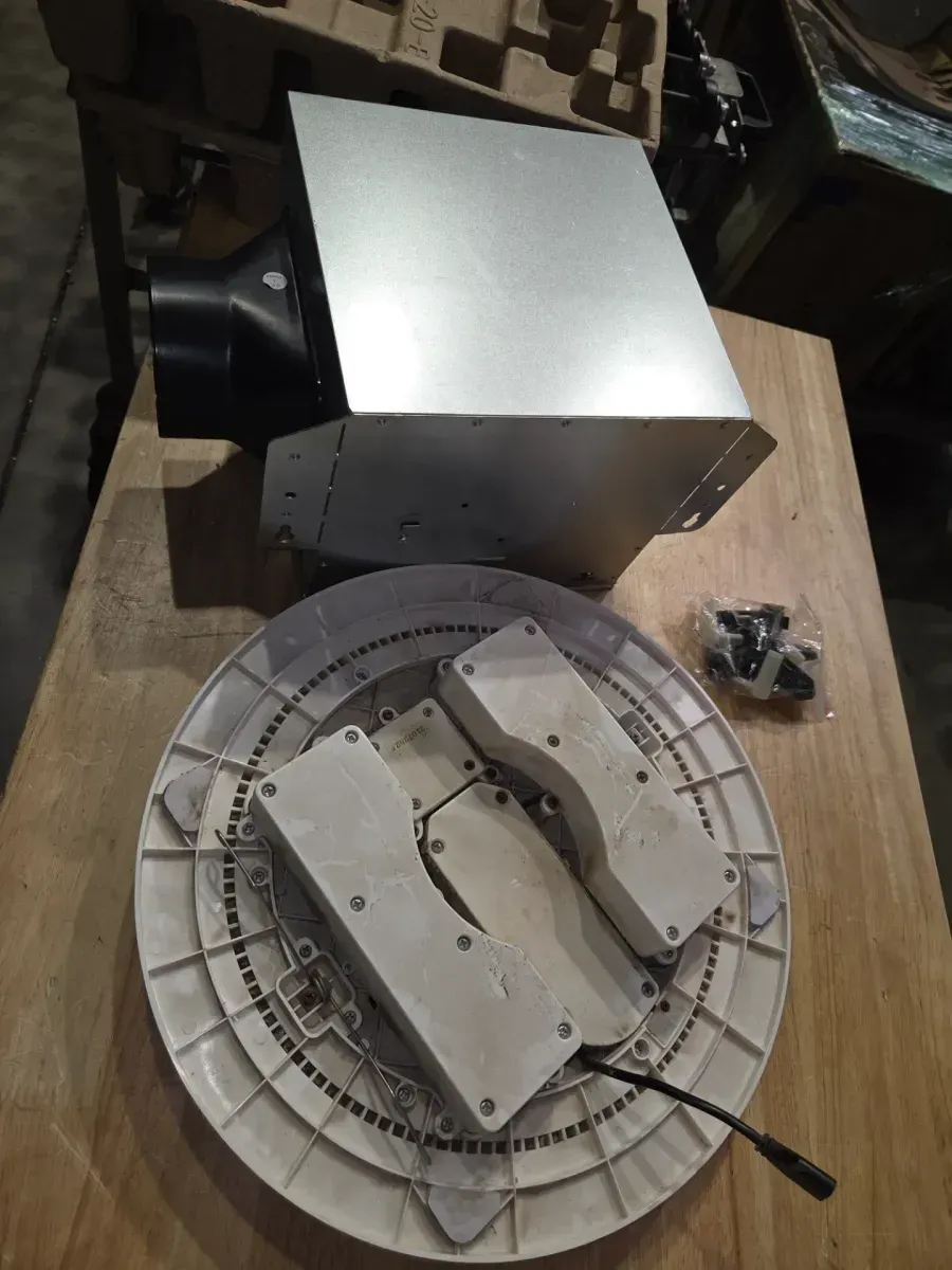 110 CFM 1.5 Sones Ceiling Bathroom Exhaust Fan with Bluetooth, Humidity Sensor, Adjustable CCT LED and Night Light - image 3