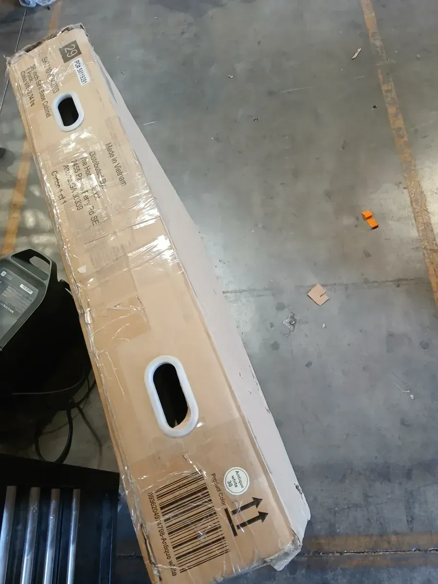 Avondale 36 in. W x 24 in. D x 34.5 in. H Ready to Assemble Plywood Shaker Sink Base Kitchen Cabinet in Antique White - image 6