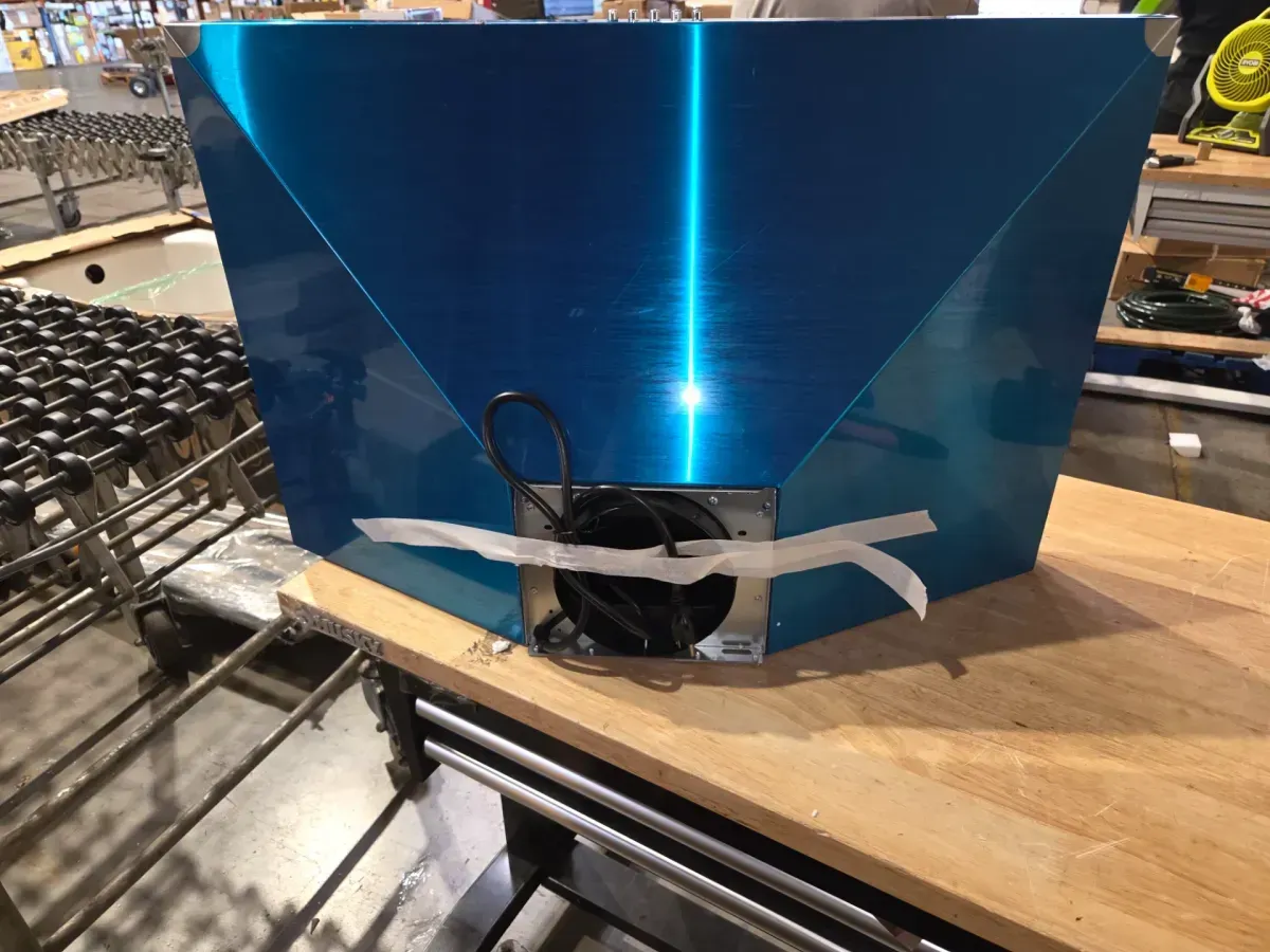 30 in. 217 CFM Convertible Kitchen Wall Mount Range Hood in Stainless Steel with Push Control, LEDs and Carbon Filters - image 3