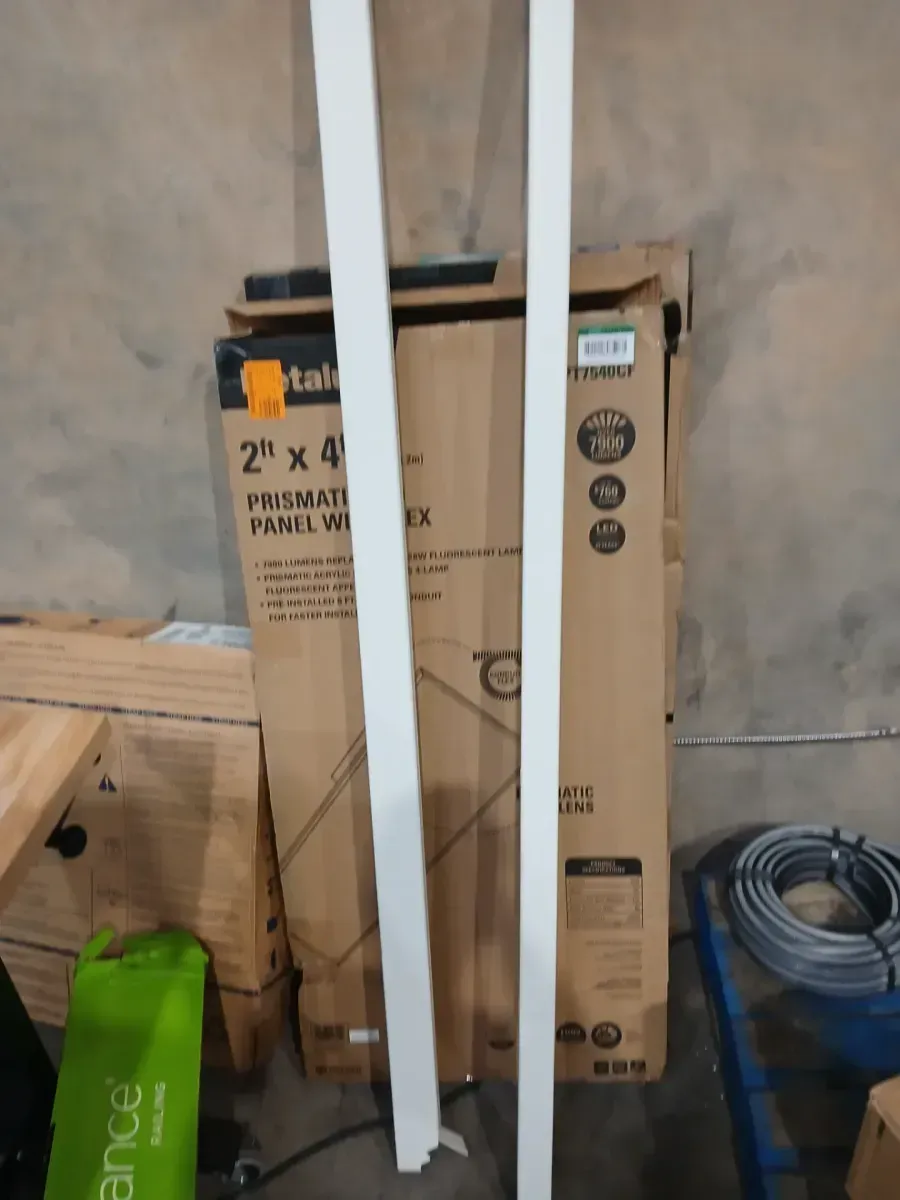 Enhance 6 ft. x 36 in. Charcoal Black Composite Rail with Black Round Aluminum Baluster Kit-Horizontal - image 4