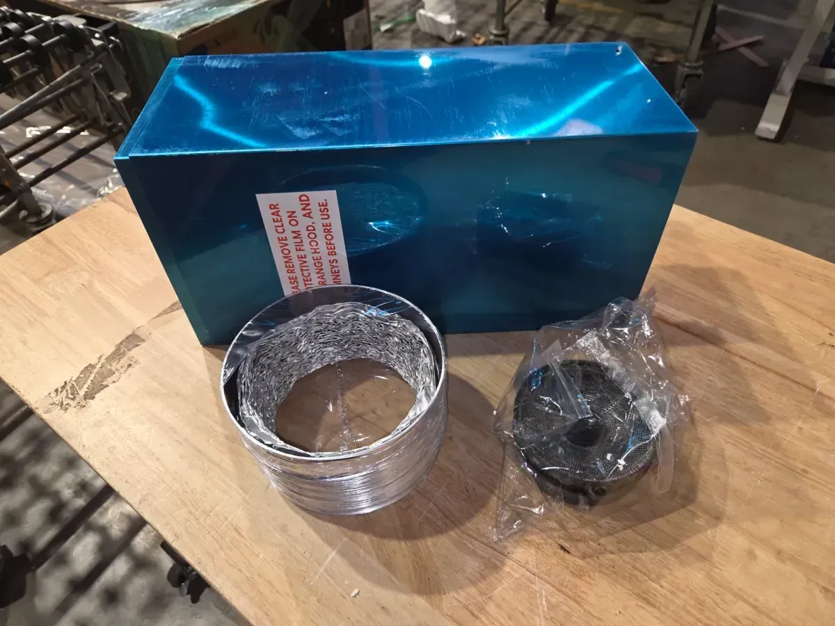 30 in. 217 CFM Convertible Kitchen Wall Mount Range Hood in Stainless Steel with Push Control, LEDs and Carbon Filters - image 5