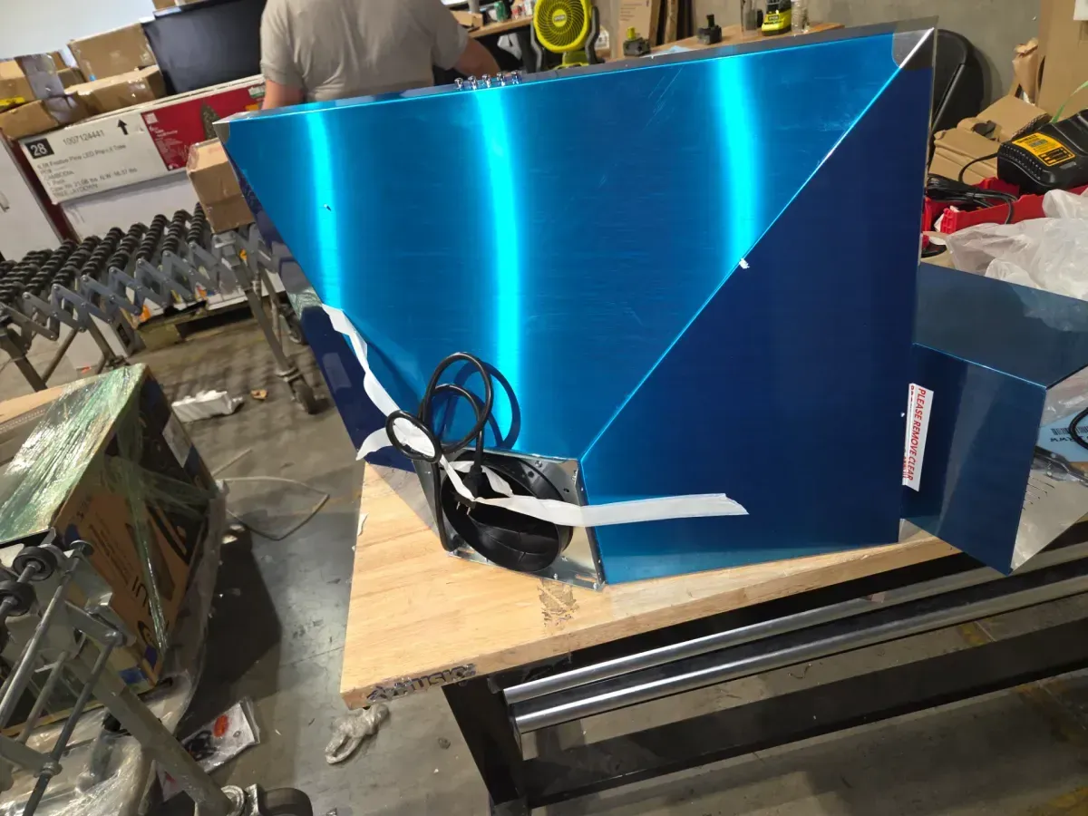 30 in. 217 CFM Convertible Kitchen Wall Mount Range Hood in Stainless Steel with Push Control, LEDs and Carbon Filters - image 4