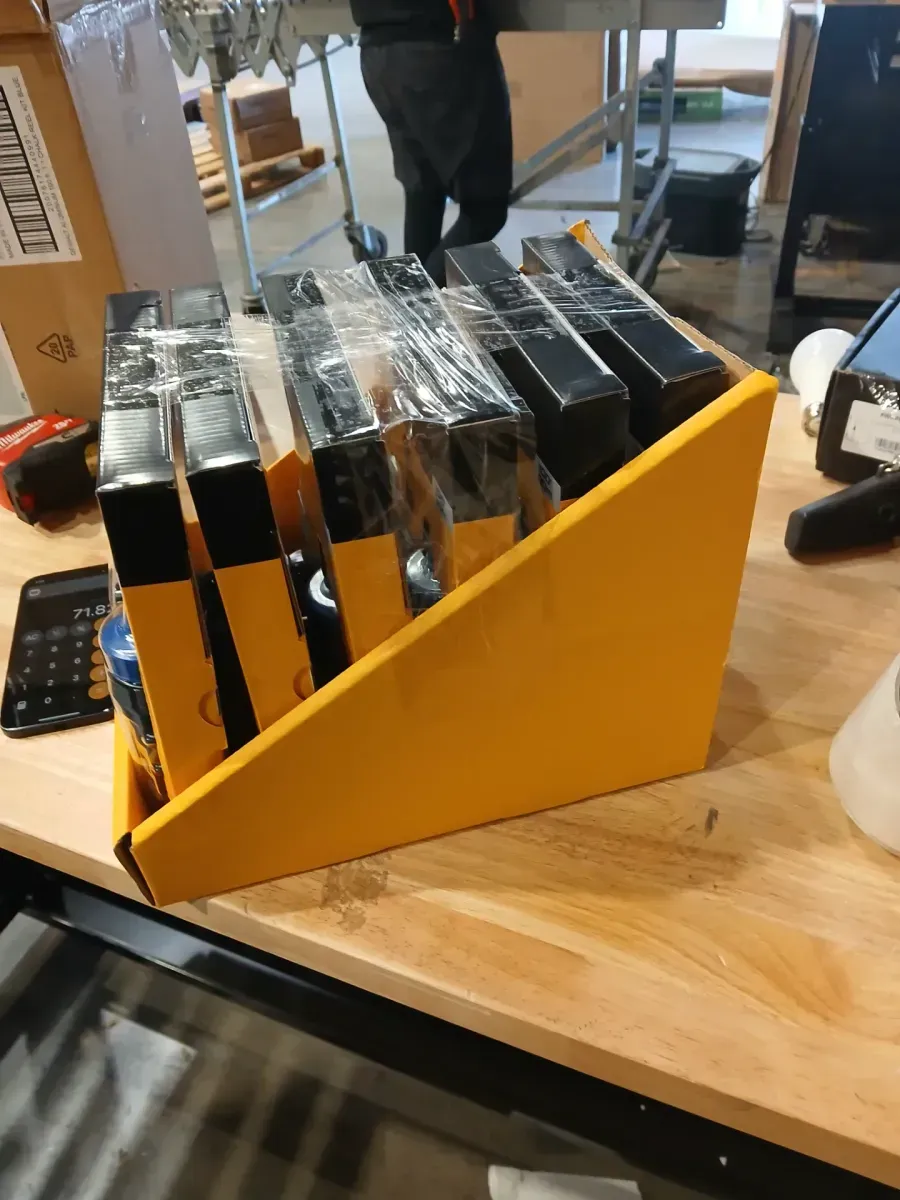 ***pack of 6 Cast Aluminum Chalk Reel in Blue - image 3