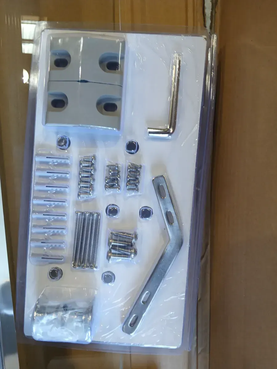 Foundations 38 in. L x 38 in. W x 74 in. H Corner Shower Kit with Pivot Framed Shower Door and Shower Pan - image 3