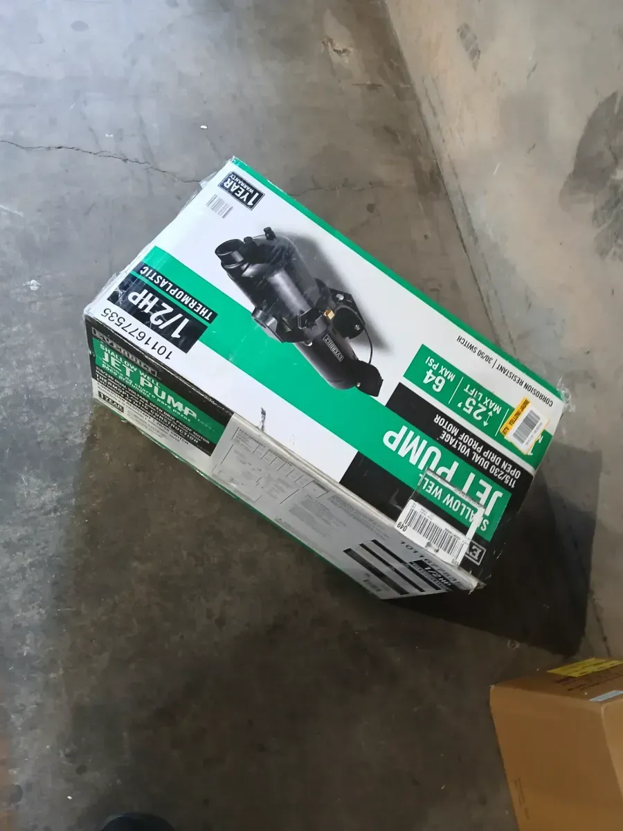 1/2 HP Plastic Shallow Well Jet Pump - image 4