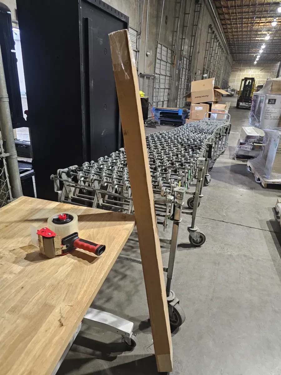 Pair of Wooden Pilates Reformer Side Rails - image 4